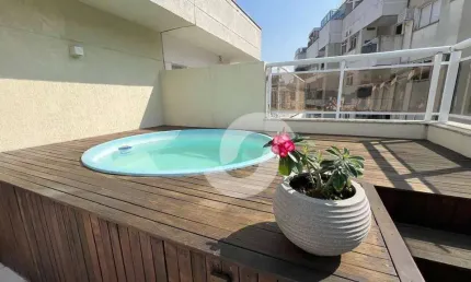 Cobertura com 3 dormitórios à venda, 169 m² por R$ 980.000,00 - Santa Rosa - Niterói/RJ