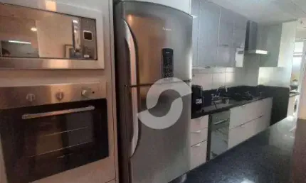 Apartamento com 3 dormitórios à venda, 98 m² por R$ 1.380.000,00 - Piratininga - Niterói/RJ