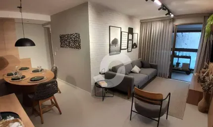 Apartamento novo, pronto para morar, com 2 dormitórios à venda, 76 m² por r$ 760.000 - icaraí - niterói/rj