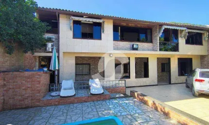 Casa com 6 dormitórios à venda, 290 m² por r$ 1.500.000,00 - itaipu - niterói/rj