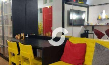Apartamento com 1 dormitório à venda, 42 m² por R$ 290.000,00 - Centro - Niterói/RJ