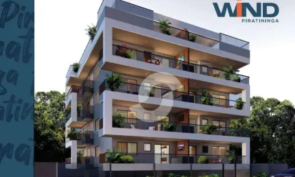 Apartamento com 1 dormitório à venda, 54 m² por R$ 770.000,00 - Piratininga - Niterói/RJ