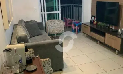 Apartamento com 2 dormitórios à venda, 74 m² por R$ 650.000,00 - Santa Rosa - Niterói/RJ