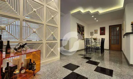 Apartamento com 3 dormitórios + quarto reversivel à venda, 120 m² por r$ 990.000 - icaraí - niterói/rj