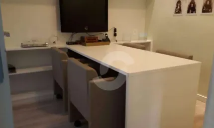 Linda sala comercial, toda montada. no edificio sabin com 42 m² por r$ 270.000 - centro - niterói/rj