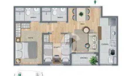 Apartamento com 2 dormitórios à venda, 49 m² por r$ 490.000,00 - centro - niterói/rj