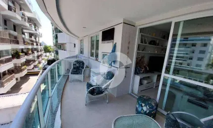 Apartamento com 2 dormitórios à venda, 84 m² por R$ 1.000.000,00 - Charitas - Niterói/RJ