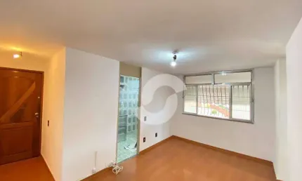 Apartamento para venda em icaraí, niterói-rj: 2 quartos, 1 sala, 1 banheiro, 1 vaga de garagem, 50m² de área. adquira já!