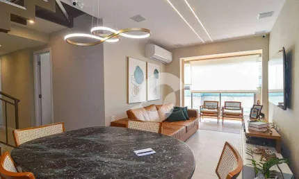 Cobertura com 4 dormitórios à venda, 194 m² por R$ 3.490.000,00 - Icaraí - Niterói/RJ