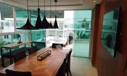 Cobertura com 3 dormitórios à venda, 190 m² por r$ 1.450.000,00 - itaipu - niterói/rj