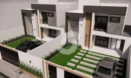 Casa com 4 dormitórios próximo a praia de itaipu, 116 m² por r$ 850.000 - engenho do mato - niterói/rj