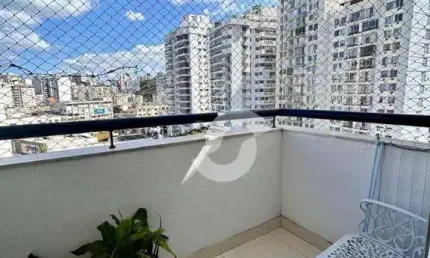 Apartamento com 2 dormitórios à venda, 70 m² por r$ 715.000,00 - santa rosa - niterói/rj