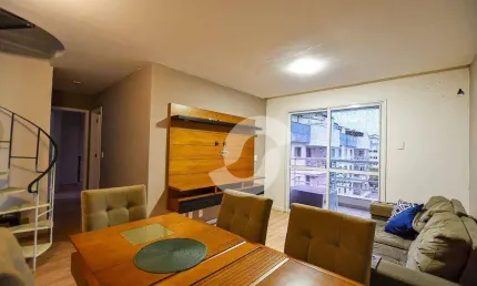 Cobertura com 2 dormitórios à venda, 137 m² por r$ 550.000,00 - maria paula - niterói/rj
