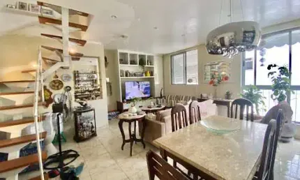 Cobertura com 3 dormitórios à venda, 143 m² por r$ 950.000,00 - icaraí - niterói/rj