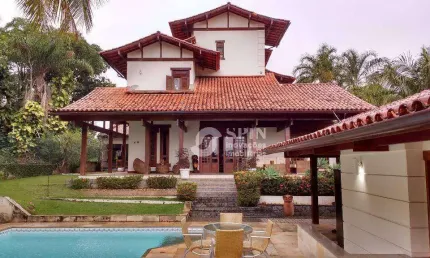 Linda casa, 4 dormitórios à venda, 550 m² por r$ 3.000.000 - camboinhas - niterói/rj