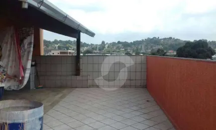 Apartamento Duplex com 4 dormitórios à venda, 210 m² por R$ 580.000,00 - Rocha - São Gonçalo/RJ