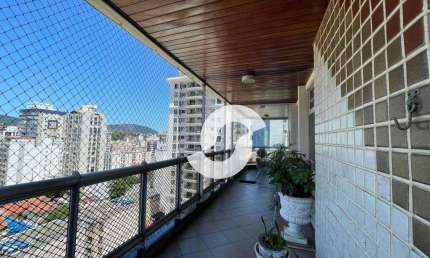 Cobertura com 4 dormitórios à venda, 298 m² por R$ 1.700.000,00 - Jardim Icaraí - Niterói/RJ