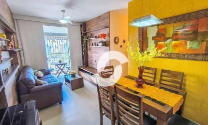 Apartamento com 2 dormitórios à venda, 70 m² por r$ 470.000,00 - centro - niterói/rj