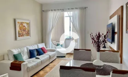 Apartamento com 3 dormitórios à venda, 108 m² por r$ 480.000,00 - centro - niterói/rj