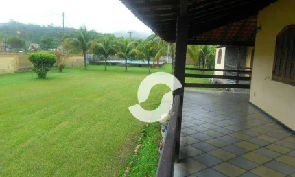 SÍTIO RESIDENCIAL OU COMERCIAL -Casa com 4 dormitórios à venda, 500 m² por R$ 1.000.000 - Inoã - Maricá/RJ