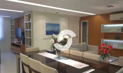 Apartamento com 3 dormitórios à venda, 161 m² por r$ 950.000,00 - icaraí - niterói/rj