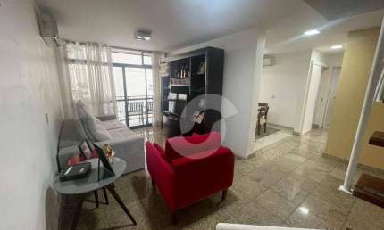 Excelente cobertura duplex no Jardim Icaraí junto ao Polo Gastronômico.