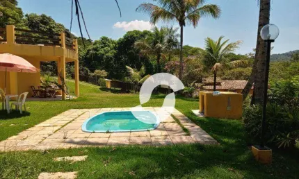 Casa com 4 dormitórios, 500 m² - venda por R$980.000,00  estilo sítio, Várzea das Moças - Niterói/RJ