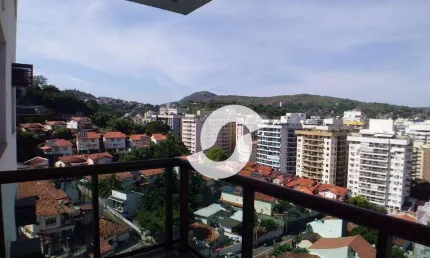 Apartamento com 2 dormitórios à venda, 70 m² por r$ 650.000,00 - santa rosa - niterói/rj