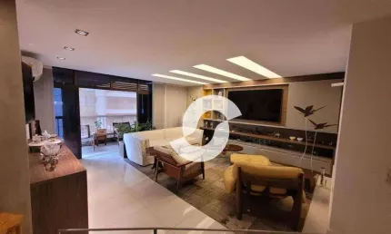 Cobertura com 5 dormitórios à venda, 298 m² por r$ 3.300.000,00 - icaraí - niterói/rj