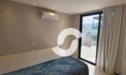 Cobertura com 4 dormitórios à venda, 288 m² por r$ 3.700.000,00 - piratininga - niterói/rj
