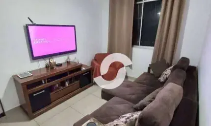 Apartamento com 2 dormitórios à venda, 66 m² por r$ 195.000,00 - largo do barradas - niterói/rj