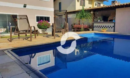 Casa com 4 dormitórios à venda, 240 m² por r$ 1.500.000,00 - itaipu - niterói/rj