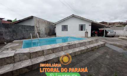 Casa 3 quartos com Piscina - Balneário Canoas - Pontal do Paraná