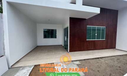 Casa Com 3 Quartos ( Sendo uma Suíte) - Pontal do Sul