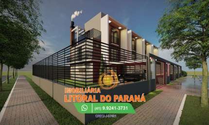 Sobrado Alto Padrão vista para mar 115m² -Balneário Ipacaraí - Matinhos - PR