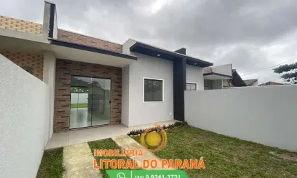 Casas 2 quartos com suite - Balneário Gaivotas - Matinhos