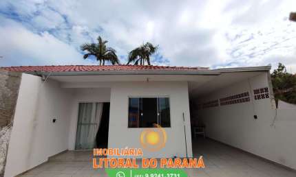 Casa 02 dormitórios com amplo terreno - Balneário Grajú - Pontal do Paraná