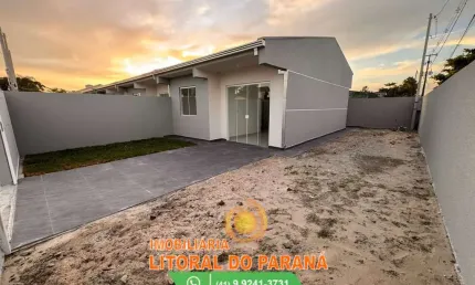 Casa de esquina 2 quartos- balneário shangri-la- pontal do paraná