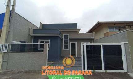 Casa Padrão 3 Dormitórios-pertinho da praia-com piscina-Leblon-Pontal do Paraná