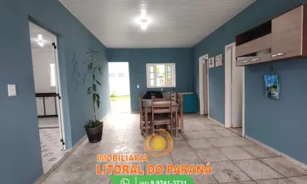Casa Alvenaria  - com terreno para construção -  Balneário Shangrila - Pontal do Paraná