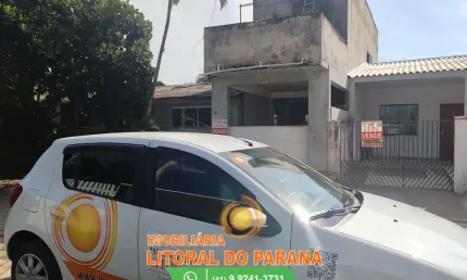 Sobrado padrão 3 quartos à venda baln. canoas - pontal do paraná