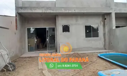 Casa Alto Padrão 2 Dormitórios,1 suite e Piscina à venda em Baln.Shangrila Pontal Do Paraná