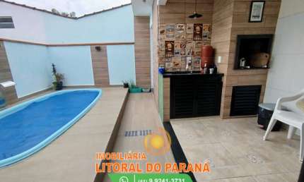 Casa  3 Dormitórios c/01 suíte - próximo do mar -  Balneário Marisol - Pontal do Paraná