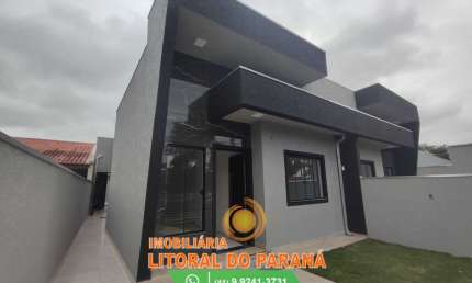 Casa 03 dormitórios - Faixa mar - Balneário Canoas - Pontal do Paraná!