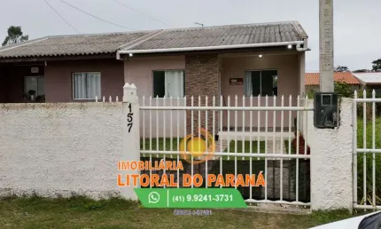 Casa Padrão 2 Dormitórios jardim Esperança Praia de Leste Pontal do Parana