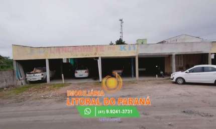 Casa de Madeira/Ponto comercial à venda Baln. Leblon- Pontal do Paraná/PR