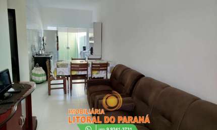 Casa de Alvenaria 02 quartos 01 suíte - Balneário Canoas - Pontal do Paraná