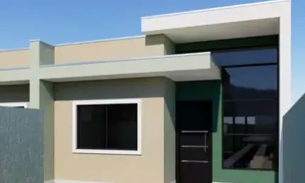 Casa Padrão 2 Quartos c/ piscina à venda no Baln Céu Azul - Matinhos/PR
