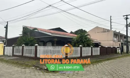 Casa de alvenaria 03 dormitórios - ipanema - pontal do paraná!!!