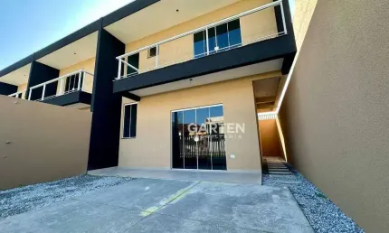 Sobrado com 2 dormitórios à venda, 99 m² por r$ 550.000,00 - bom retiro - matinhos/pr